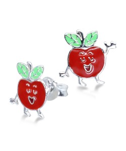 Kid Stud Earring Apple STS-3743